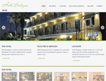 Tablet Screenshot of hotelbretagne.gr